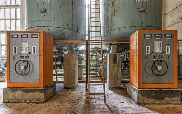 Waterworks machine hall Lost Places
