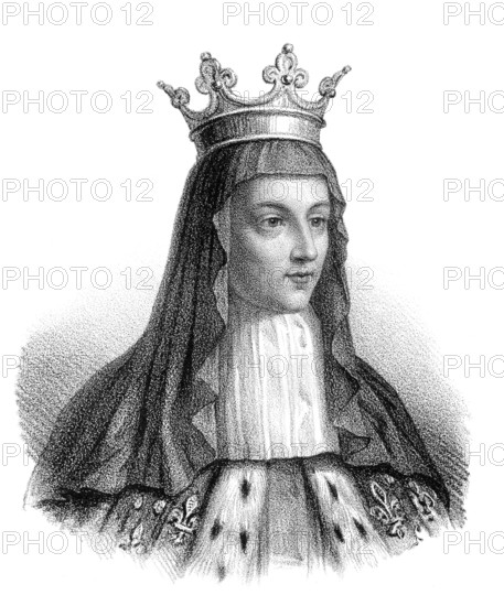 Radegund or Radegonde, wife to Chlothar I, Chlotachar or Clotaire, c. 495- 561, called the Old, King of the Franks of the Merovingian dynasty