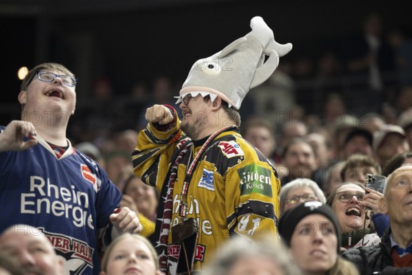 Laura Dick Cologne, LanxessArena, North Rhine-Westphalia, Jan, PENNY DEL, Kölner Haie- Löwen Frankfurt on 30/12/2024 at the LanxessArena in Cologne Germany