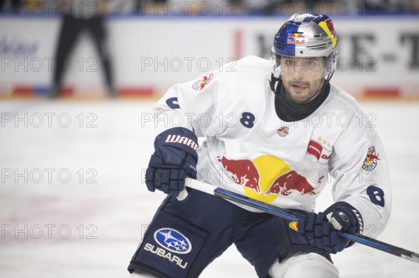 LanxessArena, Cologne, North Rhine-Westphalia, Tobias Rieder (EHC Red Bull Munich, #8), PENNY DEL, Cologne Sharks-EHC Red Bull Munich on 28/01/2025 at the LanxessArena in Cologne Germany