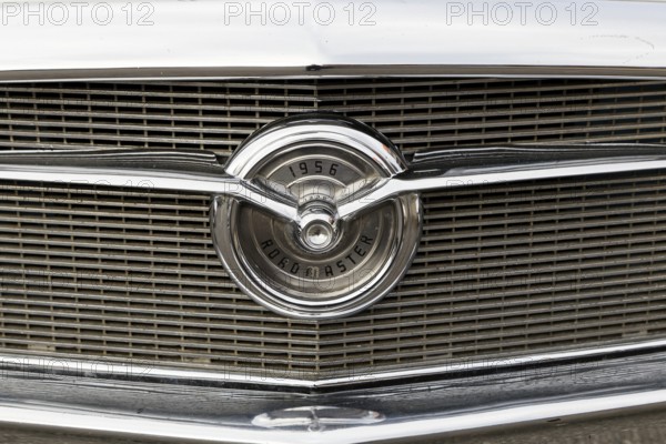 Automobile, car show, front grill, custom made vintage car, Province of Quebec, Canada