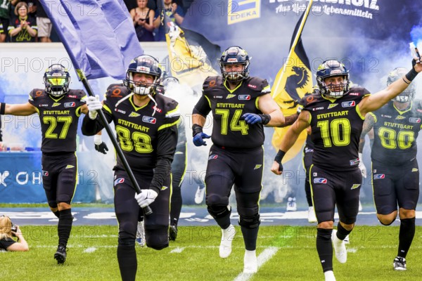 ELF/ Game: Panthers Wroclaw at Stuttgart Surge on 21. Juny. 2024, in the Gazi Stadium, Stuttgart, Germany