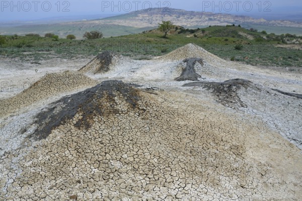 Mud volcanoes, volcano, mud, Georgia