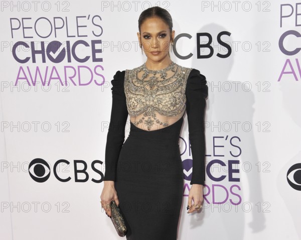 Jennifer Lopez at the People's Choice Awards 2017 held at the Microsoft Theater in Los Angeles, USA on January 18, 2017