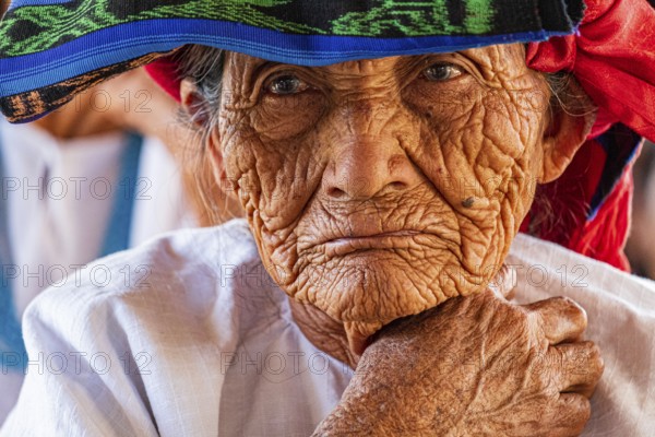 Workshop for traditional midwives, San Bartolome Jocotenango, Guatemala, Central America