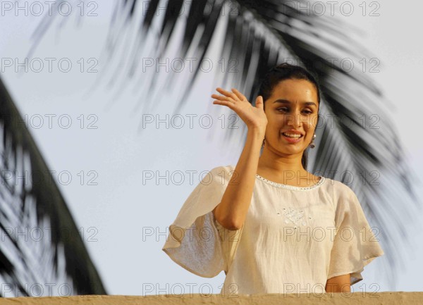 Bollywood actor Shraddha Kapoor during the Ganesh Chaturthi celebrations in Mumbai, India on September 5, 2016