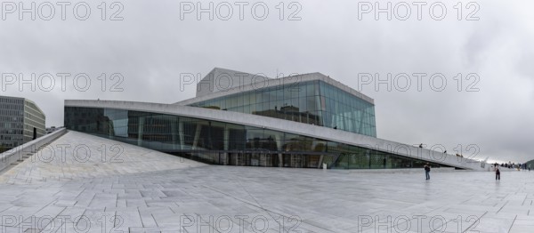 A picture of the Oslo Opera House