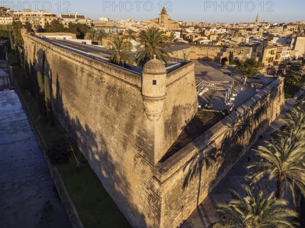 Es Baluard Museu d Art Contemporani, Renaissance bastion of Sant Pere, 16th century -, palma, Mallorca, Balearic Islands, Spain