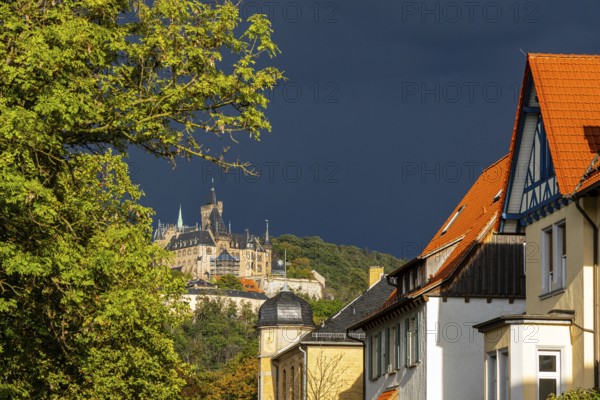 View of Wernigerode Castle Harz