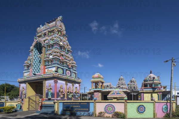 Temple, Arulmigu Draupathi Amman Temple (Rajapalayam), North Coast, Indian Ocean, Island, Mauritius