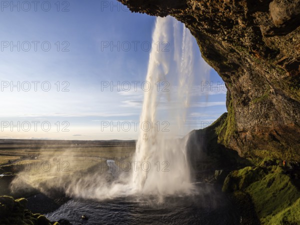 Seljalandsfoss waterfall, South Iceland, Iceland