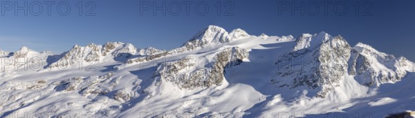 Finailköpfe, Ötztal Alps, Schnalstal glacier lifts, Kurzras, Schnalstal Valley, South Tyrol, Italy