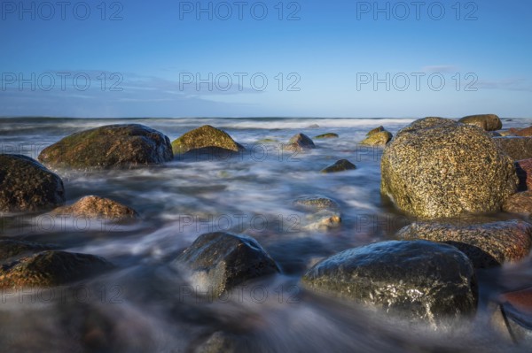 Stones on the Baltic coast near Warnemünde