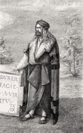 Albrecht Duerer the Younger, 1471, 1528, a German painter, printmaker
