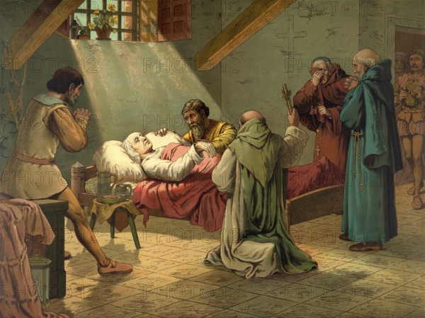 Death of Christopher Columbus, May 20, 1506, digitally optimized