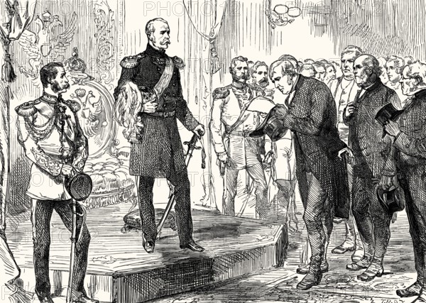 Joseph Sturge meets Tzar Nicholas I in St Petersburg, 1854, trying to prevent the outbreak of the Crimean War
