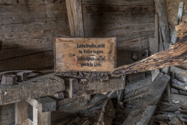 Impressions from a granary built around 1786. Mosen, Lucerne, Switzerland