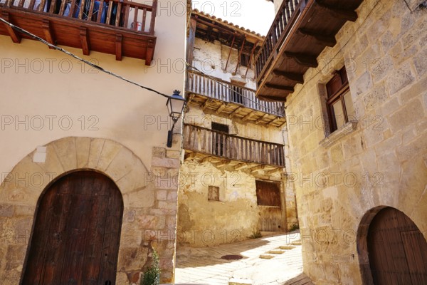 Penarroya de Tastavins in Teruel Spain village of Matarrana