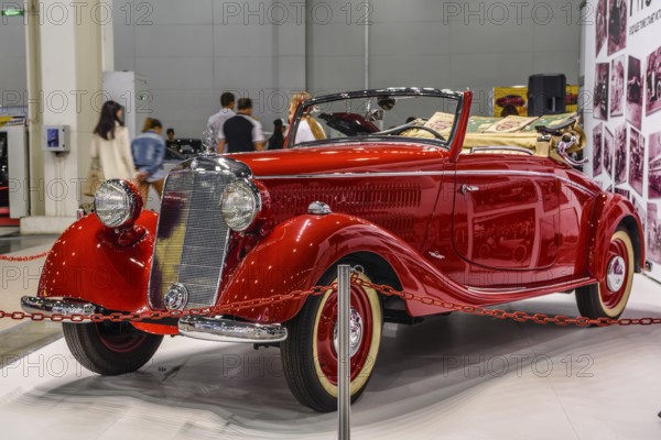 MOSCOW - AUG 2016: Mercedes-Benz 170v carbiolet A presented at MIAS Moscow International Automobile Salon on August 20, 2016 in Moscow, Russia