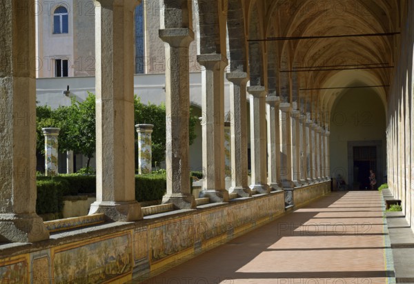 Corridor and columns, cloister