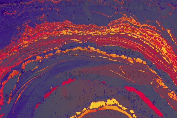 Creative ebru art background abstract pint. Marbling texture pattern