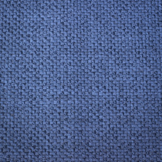 Rustic canvas fabric texture in blue colour