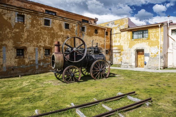 Locomotive of the prison train, Presidio Museum, Ushuaia, Argentina