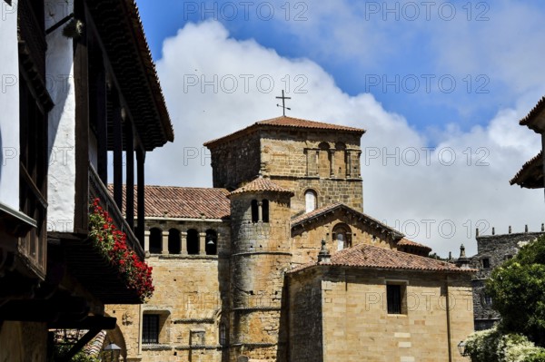 Village in spain, altamira santillana del mar, basque country, cantabria, spain