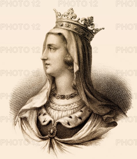 Isabella, Isabelle d'Aragon, Isabella von Aragón, 1248-1271, infanta of Aragon, Queen consort of France as wife of Philip III
