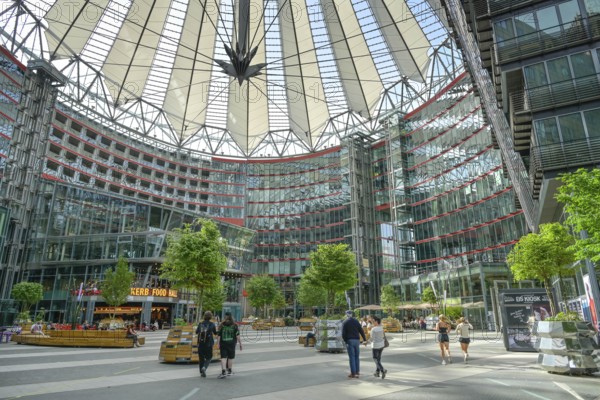Das Center am Potsdamer Platz, former Sony Centre, Tiergarten, Mitte district, Berlin, Germany