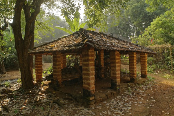 Cattle shed, sindhudurg, Maharashtra, India, Asia