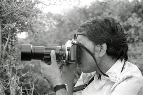 Wildlife photographer JKA taking photo