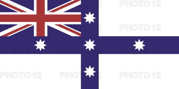 The best Australian flag. Illustration of Happy Australia Flag Day. Australian national symbol. Blue flag of Australia. The almost official federation flag illustration