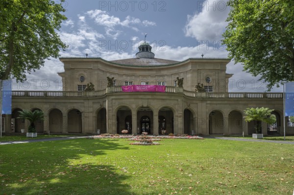 The Regentenbau, event building in neoclassical style built in 1913, Bad Kissingen, Lower Franconia, Bavaria, Germany