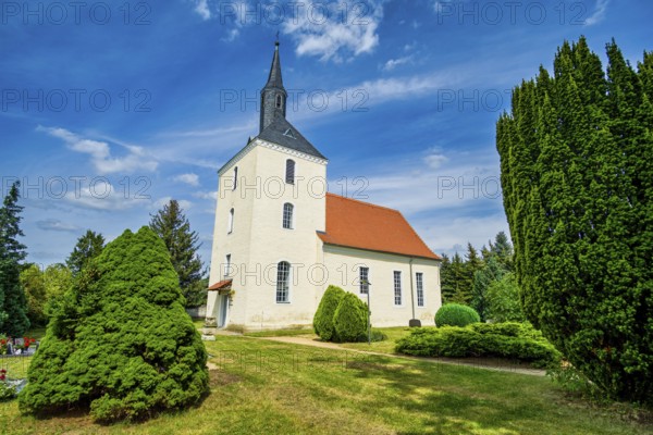 Stehla village church, Arzberg, Saxony, Germany