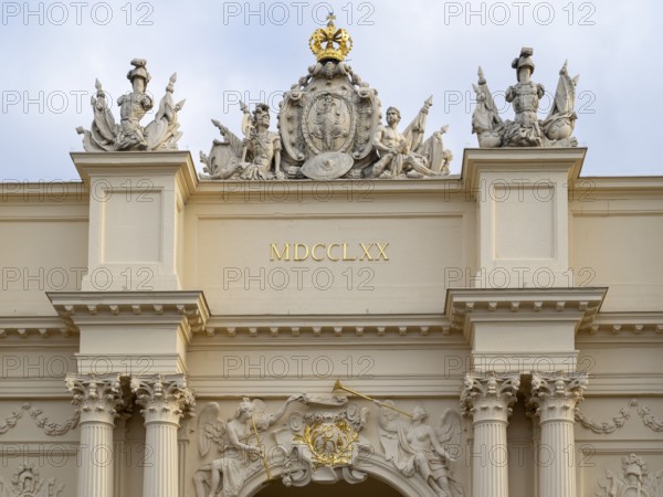 Brandenburg Gate, City Gate, Detail, Potsdam, Brandenburg, Germany