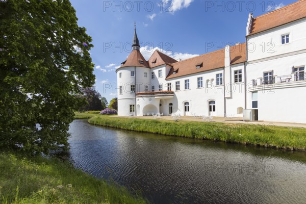 Fürstlich Drehna moated castle, Luckau, Brandenburg, Germany