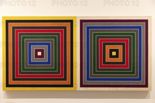 Gray Scramble by Frank Stella, Medellin, Colombia