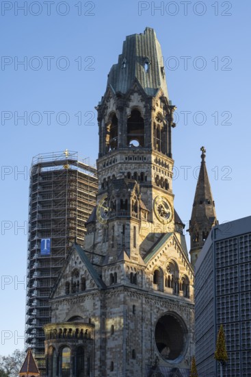 Kaiser Wilhelm Memorial Church, Breitscheidplatz, Charlottenburg, Berlin, Germany