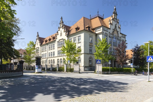 Schiller-Gymnasium, exterior view, Bautzen, Saxony, Germany