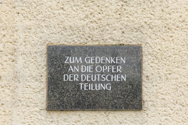 The Eichsfeld Borderland Museum is a historical museum near Teistungen with an adjoining educational centre and circular hiking trail on the border between Thuringia and Lower Saxony. It is run by the association of the same name, Grenzlandmuseum Eichsfeld e.V. The memorial site is located on the European Green Belt. Memorial plaque for the border victims, Grenzlandmuseum, Duderstadt, Lower Saxony, Germany