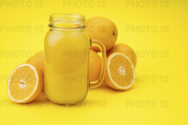 Delicious juice made from oranges