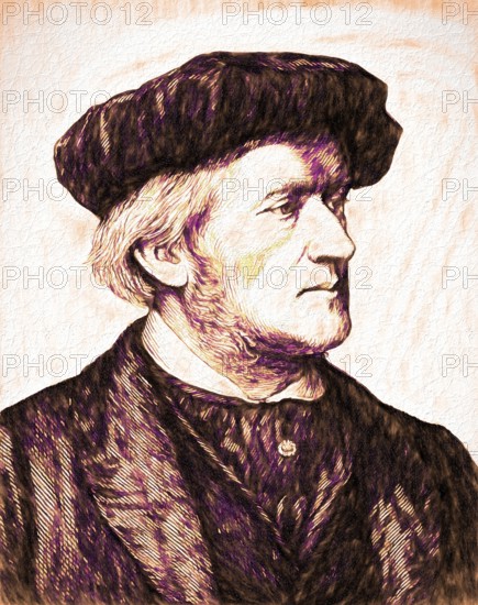 Wilhelm Richard Wagner, 1813, 1883, German composer