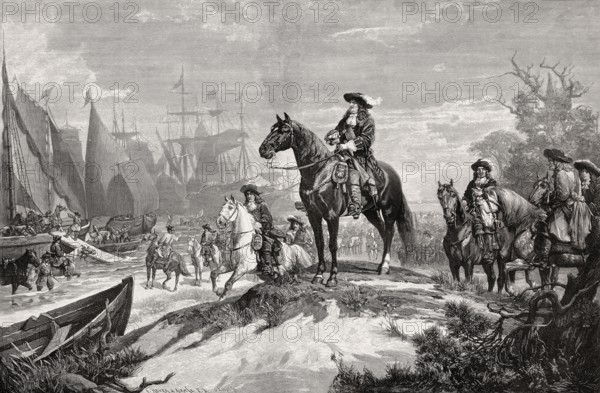 The invasion of Rügen, Frederick William, the Great Elector, 22 September 1678