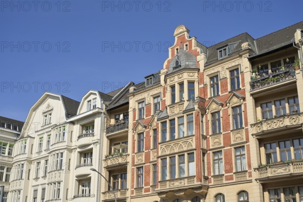 Old buildings, Hauptstraße, Schöneberg, Tempelhof-Schöneberg district, Berlin, Germany