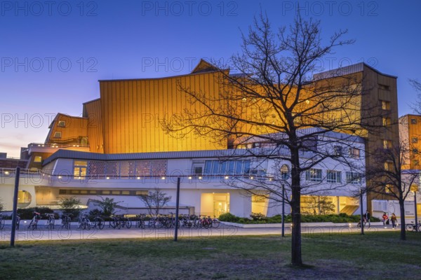 Chamber Music Hall of the Philharmonie, Kulturforum, Tiergarten, Mitte, Berlin, Germany