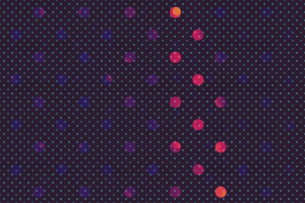 Gradient dot pattern. Graphic abstract geometric background for print. Design wallpaper. geometric dotted design element