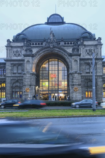 Central Station, Nuremberg, Middle Franconia, Franconia, Bavaria, Germany