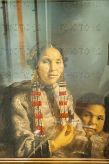From 21 June to 2 November 2025, visitors to the special exhibition rooms at Moritzburg Castle will encounter a controversial and multi-layered topic. Gaudy signposts, a kayak on the castle terrace and a large exhibit in the central stone hall draw visitors' attention to the new exhibition Thin Ice - Inuit on Show. Exactly 200 years ago, the young Inuit George and Mary from Labrador set foot on Saxon soil for the first time. In 1825, they entertained the royal court in Moritzburg with hunting and rowing demonstrations, archery, fishing and the spectacular capsize roll on the castle pond. The exhibition focuses on the tragic story of George and Mary. Our aim is to tell the story of what happened 200 years ago in Moritzburg, Moritzburg, Saxony, Germany