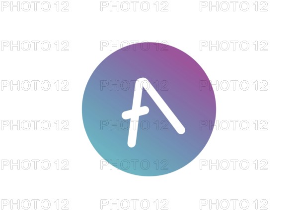 Turned to the left, Aave logo, Logo